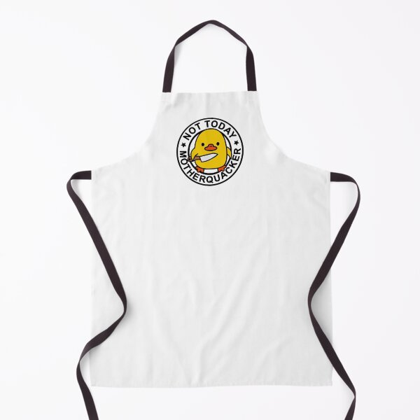 Item preview, Not Today Motherquacker - Funny Duck - Animal Pun designed and sold by RLYGR8.