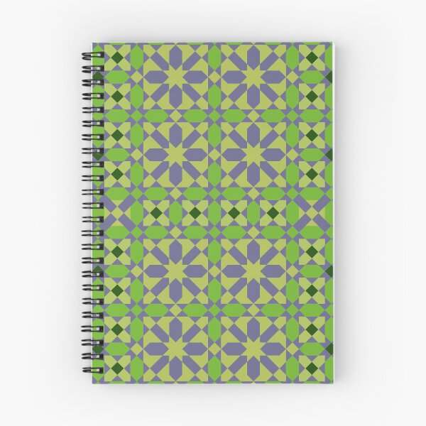 Item preview, Geometric Floral Pattern in Lush Green Garden designed and sold by Tarjiart.