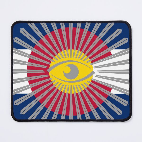 Item preview, Colorado Flag with All Seeing Eye  052125 20 designed and sold by Lazarustci.