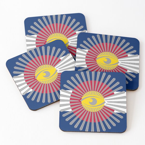 Item preview, Colorado Flag with All Seeing Eye  052125 20 designed and sold by Lazarustci.