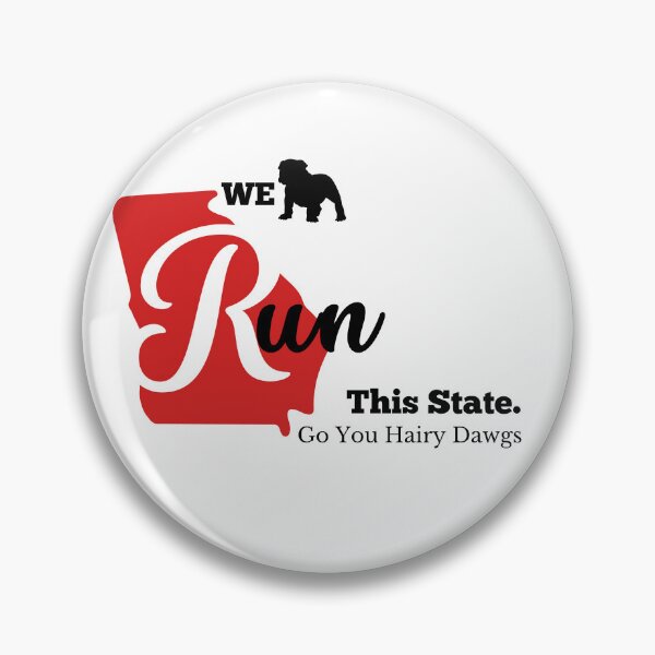 Item preview, UGA Runs the State of Georgia, Go Dawgs & Wreck Tech designed and sold by PUSH Proper Prints.