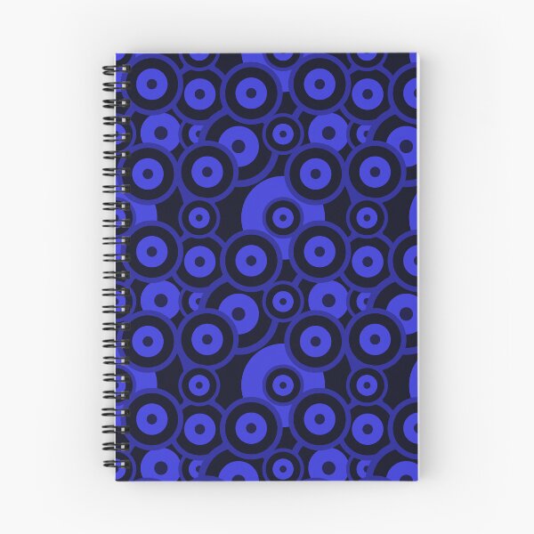 Item preview, Blue Repeat pattern Classic Retro RAF mod roundel designed and sold by ModSupporters.
