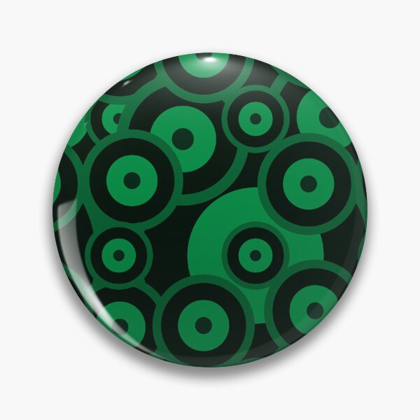 Item preview, Green Repeat pattern Classic Retro RAF mod roundel designed and sold by ModSupporters.