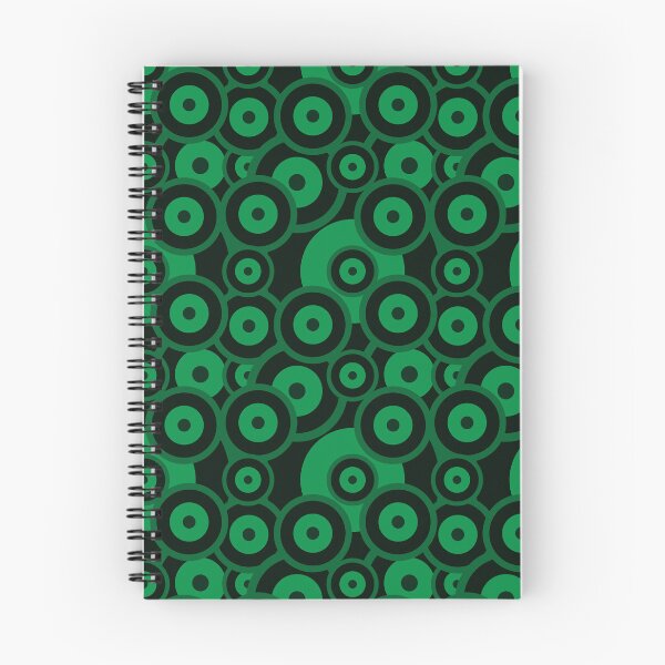 Item preview, Green Repeat pattern Classic Retro RAF mod roundel designed and sold by ModSupporters.