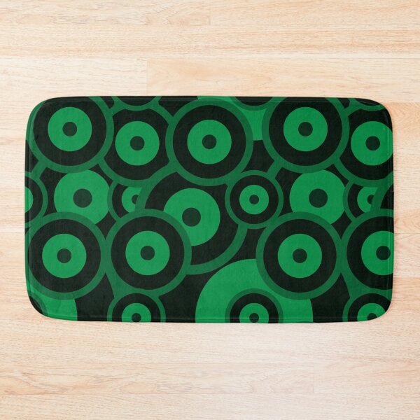 Item preview, Green Repeat pattern Classic Retro RAF mod roundel designed and sold by ModSupporters.