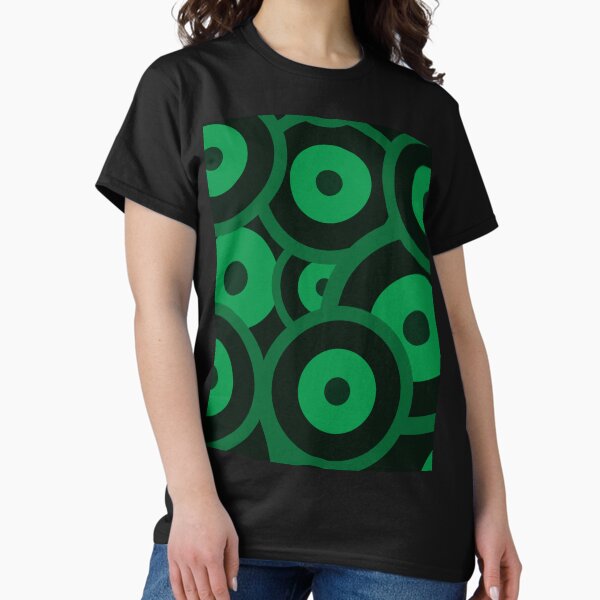 Item preview, Patrón de repetición verde clásico retro RAF mod roundel designed and sold by ModSupporters.