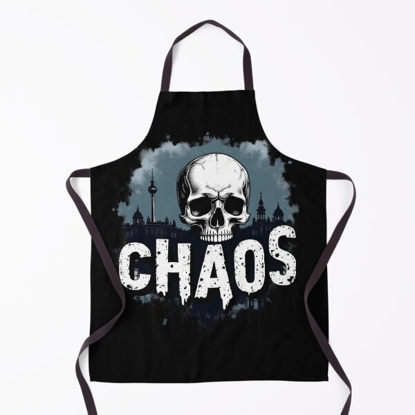 Item preview, Dark Berlin Chaos Skull designed and sold by Skullyjack.