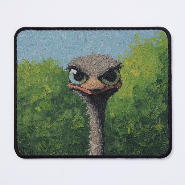 Item preview, Ostrich | Post-impressionist painting style designed and sold by ComicsFactory.