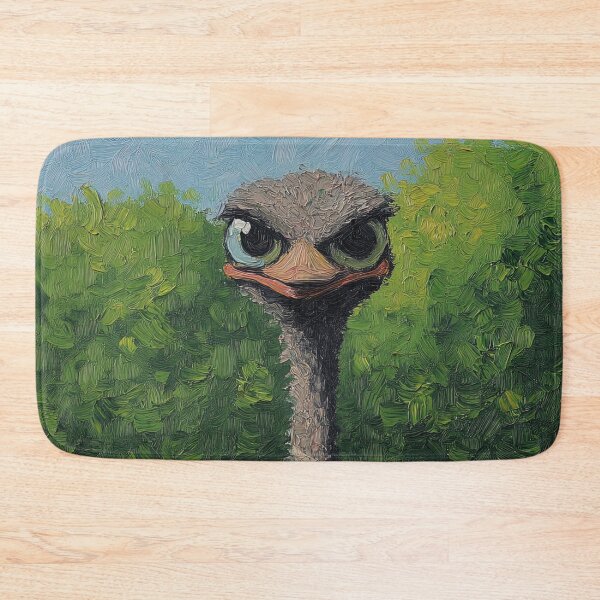 Item preview, Ostrich | Post-impressionist painting style designed and sold by ComicsFactory.