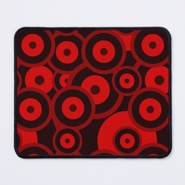 Item preview, Red Repeat pattern Classic Retro RAF mod roundel designed and sold by ModSupporters.