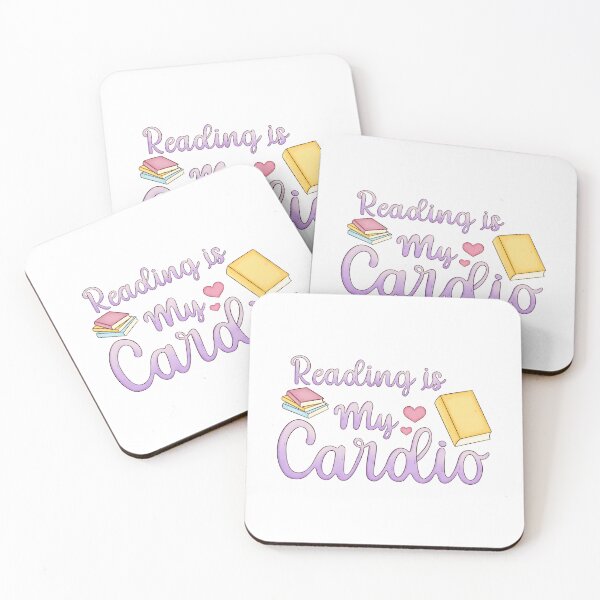 Item preview, Reading is my cardio (Book lover) designed and sold by Doodleooly.