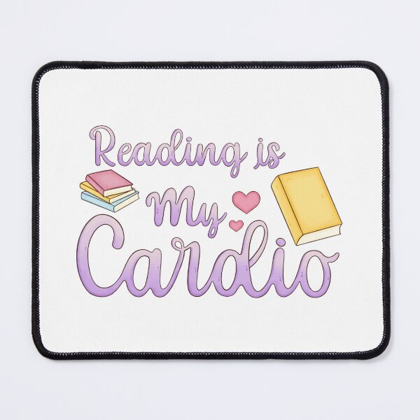 Item preview, Reading is my cardio (Book lover) designed and sold by Doodleooly.