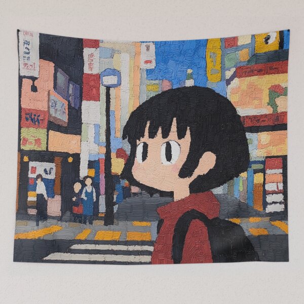 Item preview, Otaku | Post-impressionist painting style designed and sold by ComicsFactory.