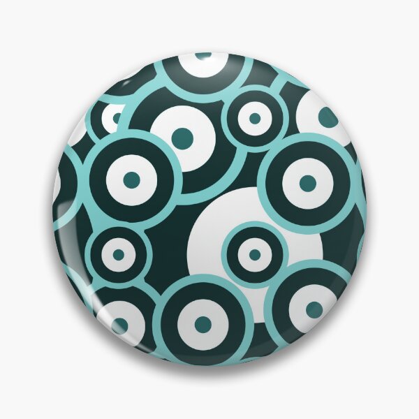 Item preview, Teal Repeat pattern Classic Retro RAF mod roundel designed and sold by ModSupporters.