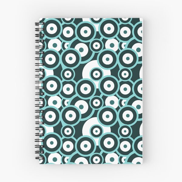 Item preview, Teal Repeat pattern Classic Retro RAF mod roundel designed and sold by ModSupporters.