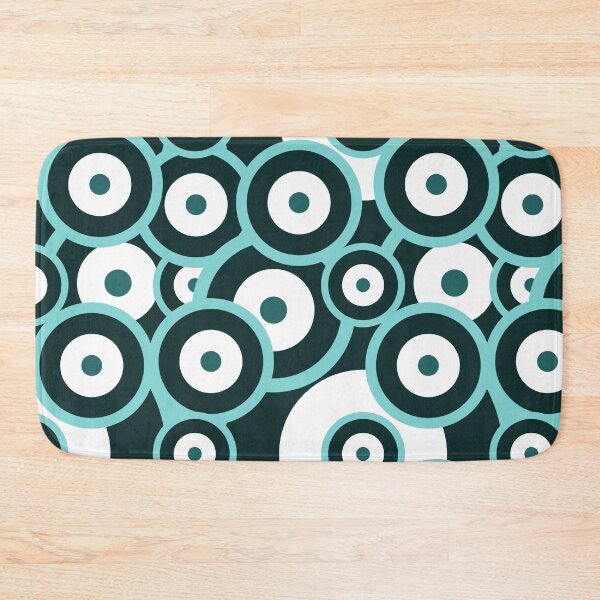 Item preview, Teal Repeat pattern Classic Retro RAF mod roundel designed and sold by ModSupporters.