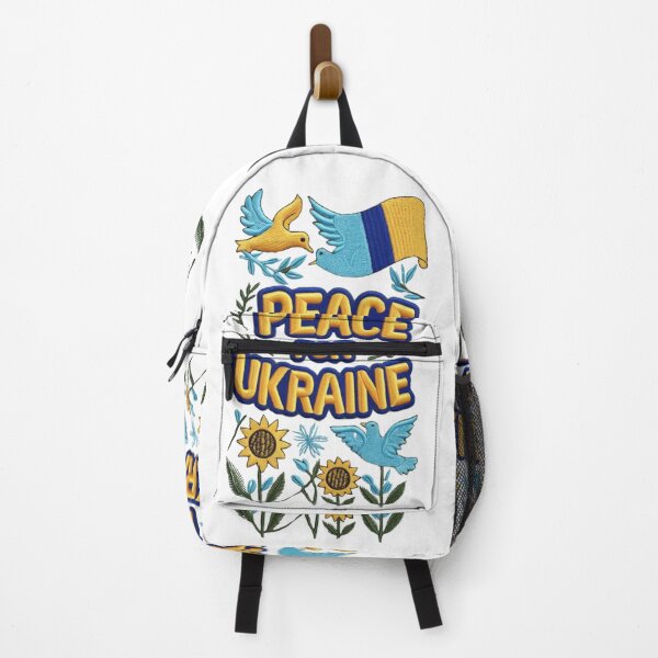 Item preview, Peace for Ukraine Embroidered Patch Design designed and sold by ArtDesignTp.