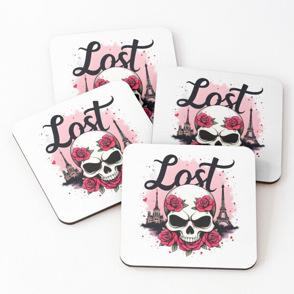 Item preview, Lost In Paris Skull Roses designed and sold by Skullyjack.