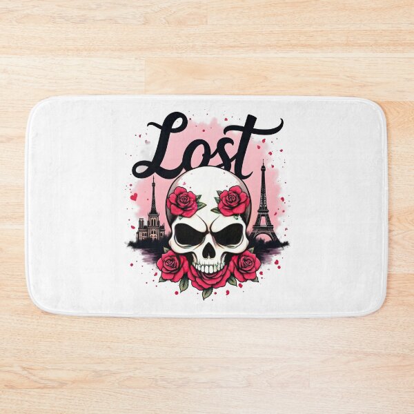 Item preview, Lost In Paris Skull Roses designed and sold by Skullyjack.