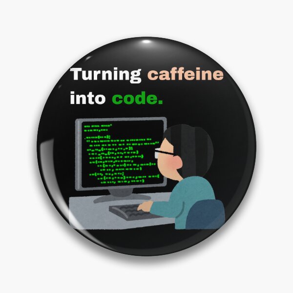 Artikelvorschau, Lustiges Programmierergeschenk - Koffein in Code verwandeln entworfen und verkauft von Creastore.