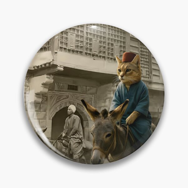 Item preview, Old Cairo cat designed and sold by TuyaArts.