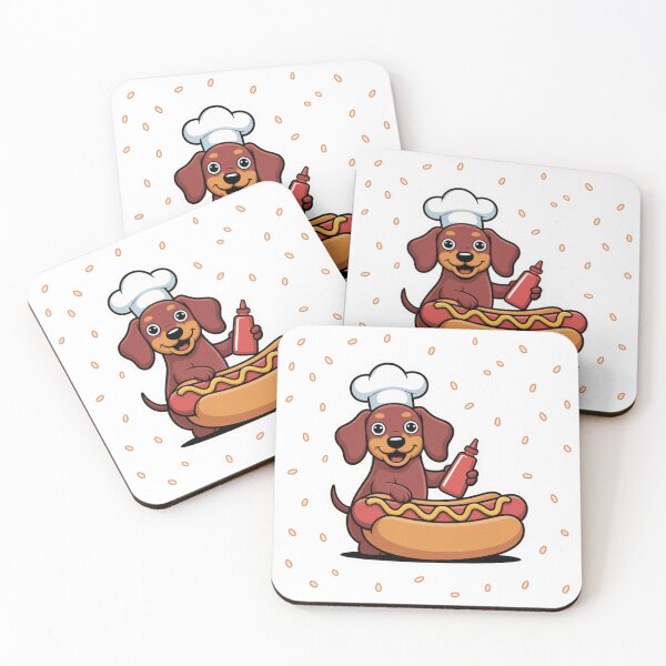 Item preview, Dachshund HotDog | T-Shirt designed and sold by NicolasGlowArt.