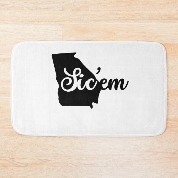 Item preview, Trendy Southern Retro Print, Goooo Dawgs Sic'Em Woof Woof Woof designed and sold by PUSH Proper Prints.