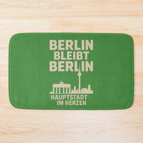 Artikelvorschau, Berlin bleibt Berlin – Hauptstadt im Herzen entworfen und verkauft von Design-Fabrik.