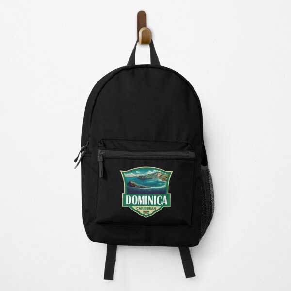 Item preview, Dominica Illustration Retro Badge designed and sold by KrisSidDesigns.