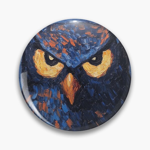 Item preview, Owl | Post-impressionist painting style designed and sold by ComicsFactory.