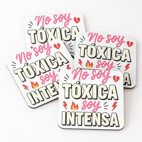 Item preview, No Soy Tóxica, Soy Intensa | Funny Latina Empowerment Quote Shirt Design designed and sold by Mi Clase Divertida.