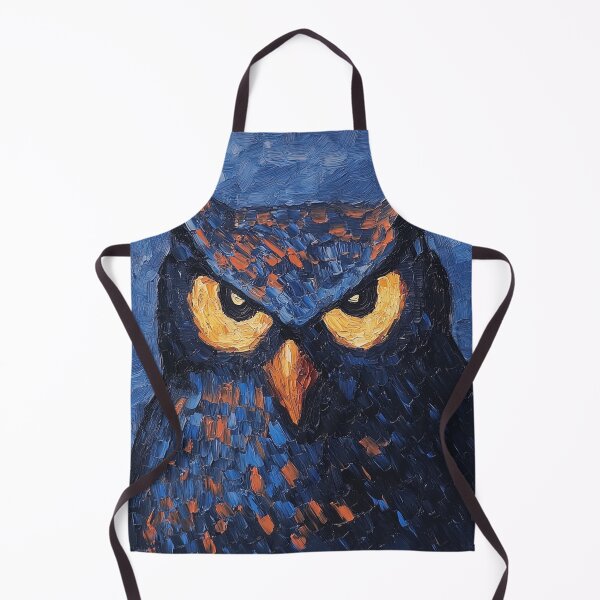 Item preview, Owl | Post-impressionist painting style designed and sold by ComicsFactory.