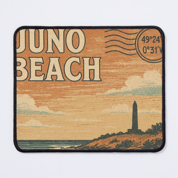 Item preview, Vintage Postcard: Juno Beach designed and sold by PosiPrints.