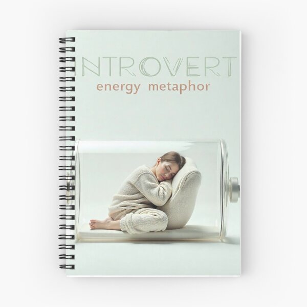 Item preview, Understanding the Introvert Energy Metaphor: How Introverts Recharge designed and sold by LinaSpectrum.