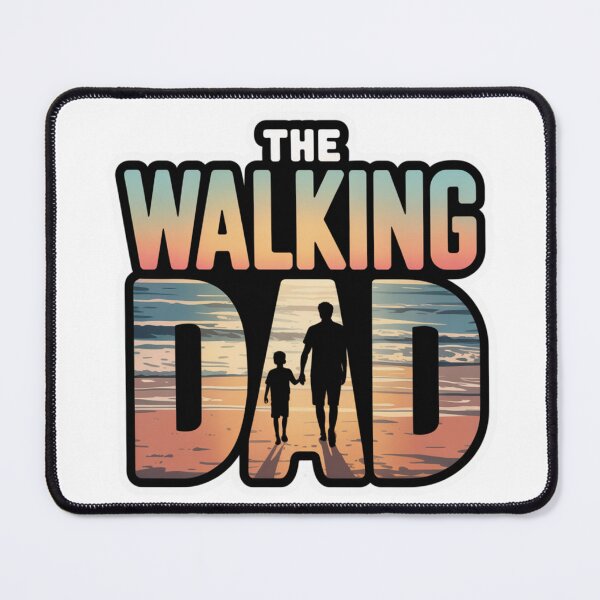 Item preview, The Walking Dad | T-Shirt designed and sold by NicolasGlowArt.