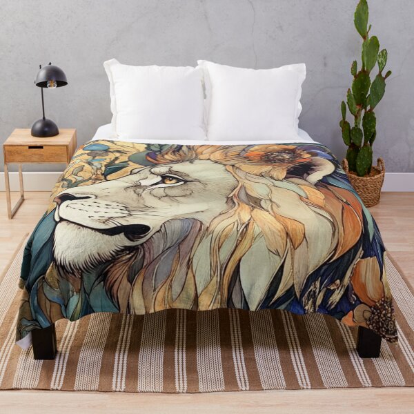 Item preview, Art Nouveau Lion designed and sold by GearGrafix.