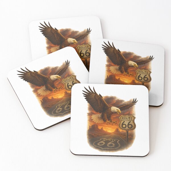 Item preview, Eagle over Route 66 – Freedom the American way designed and sold by Design-Fabrik.
