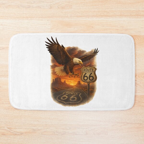 Item preview, Eagle over Route 66 – Freedom the American way designed and sold by Design-Fabrik.