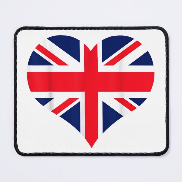 Item preview, Funny uk flag Heart designed and sold by AddlPoolart.