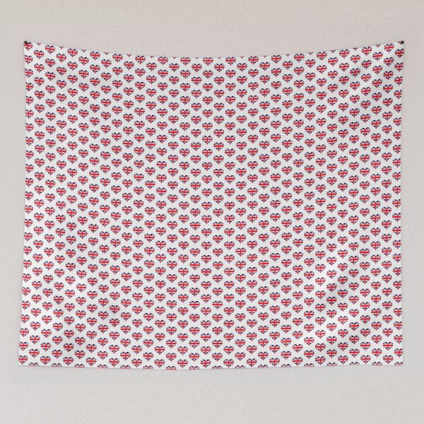 Item preview, Funny uk flag Heart designed and sold by AddlPoolart.