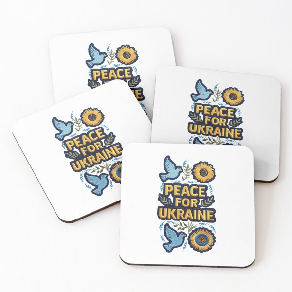 Item preview, Peace for Ukraine Embroidered Patch Design designed and sold by ArtDesignTp.