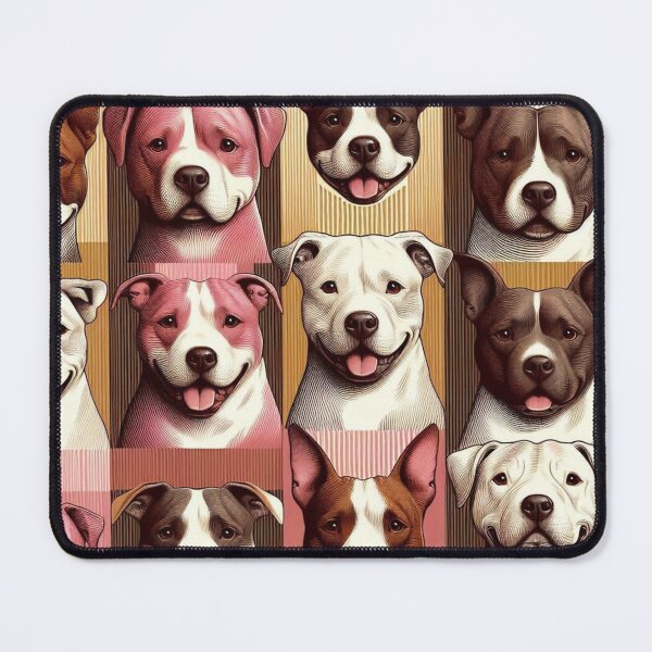 Item preview, Pitbull Lover Madness In Bold Stripes designed and sold by FloridaWildOnes.