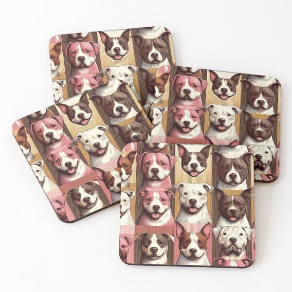Item preview, Pitbull Lover Madness In Bold Stripes designed and sold by FloridaWildOnes.