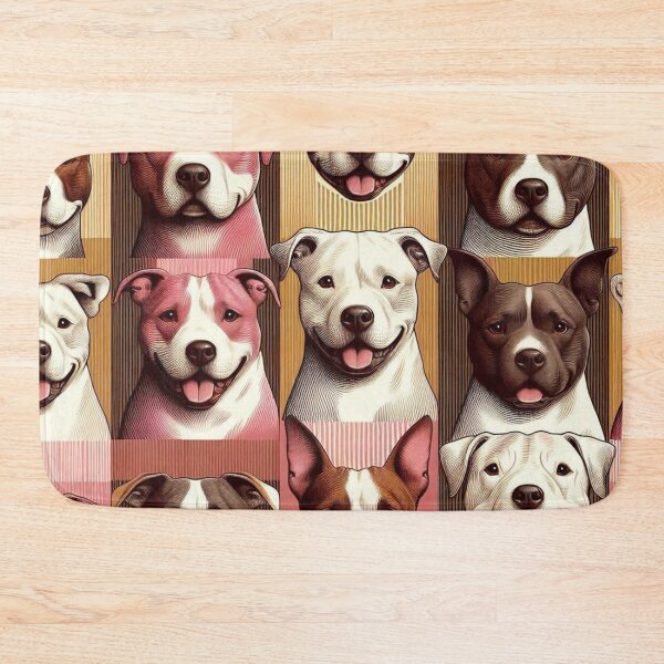 Item preview, Pitbull Lover Madness In Bold Stripes designed and sold by FloridaWildOnes.