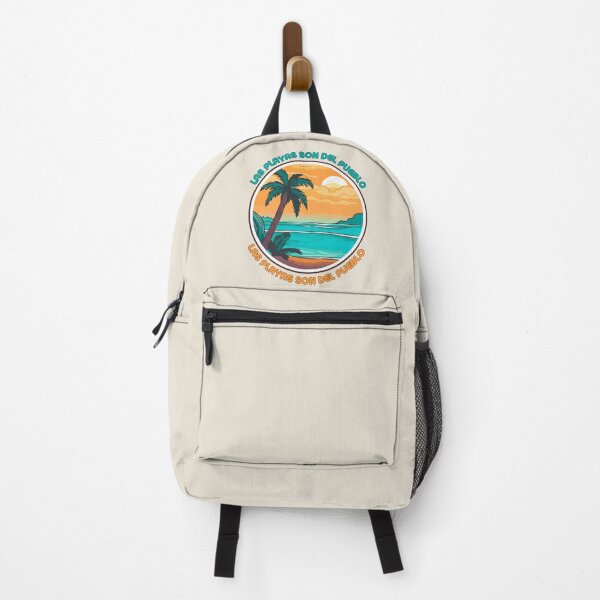 Item preview, Las Playas Son Del Pueblo circle design designed and sold by DesignCollectiv.