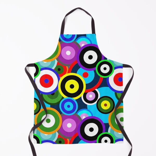 Item preview, Multicolour Repeat pattern Classic Retro RAF mod roundel designed and sold by ModSupporters.