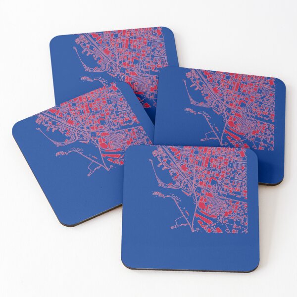 Item preview, Buffalo City Plan Map Art designed and sold by MapsForYou.