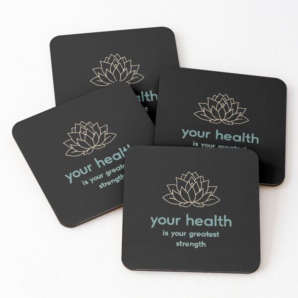 Item preview, Your Health Is Your Greatest Strength designed and sold by Simple_Designs.