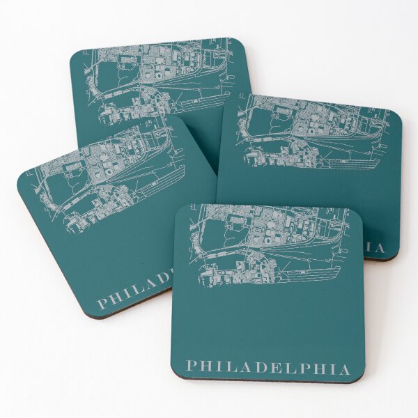 Item preview, Philadelphia City Plan Map Art designed and sold by MapsForYou.