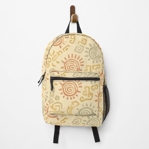 Item preview, Zapotec Sun Spirals and Grecas in Adobe Tones designed and sold by Moisky Patterns.